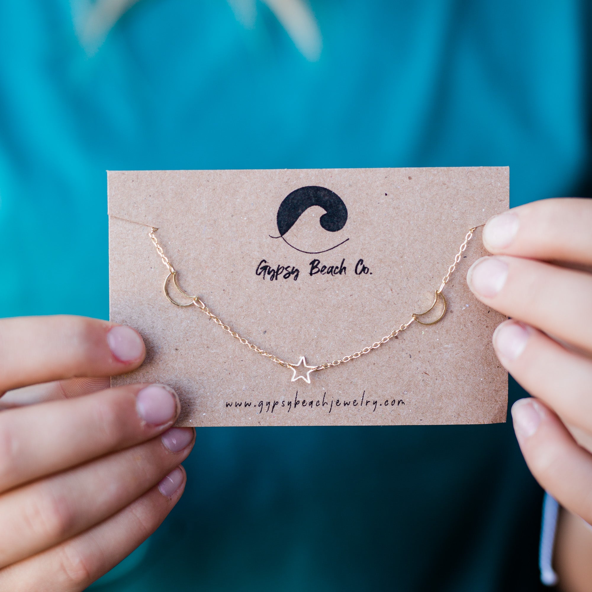 Moon and Stars Choker