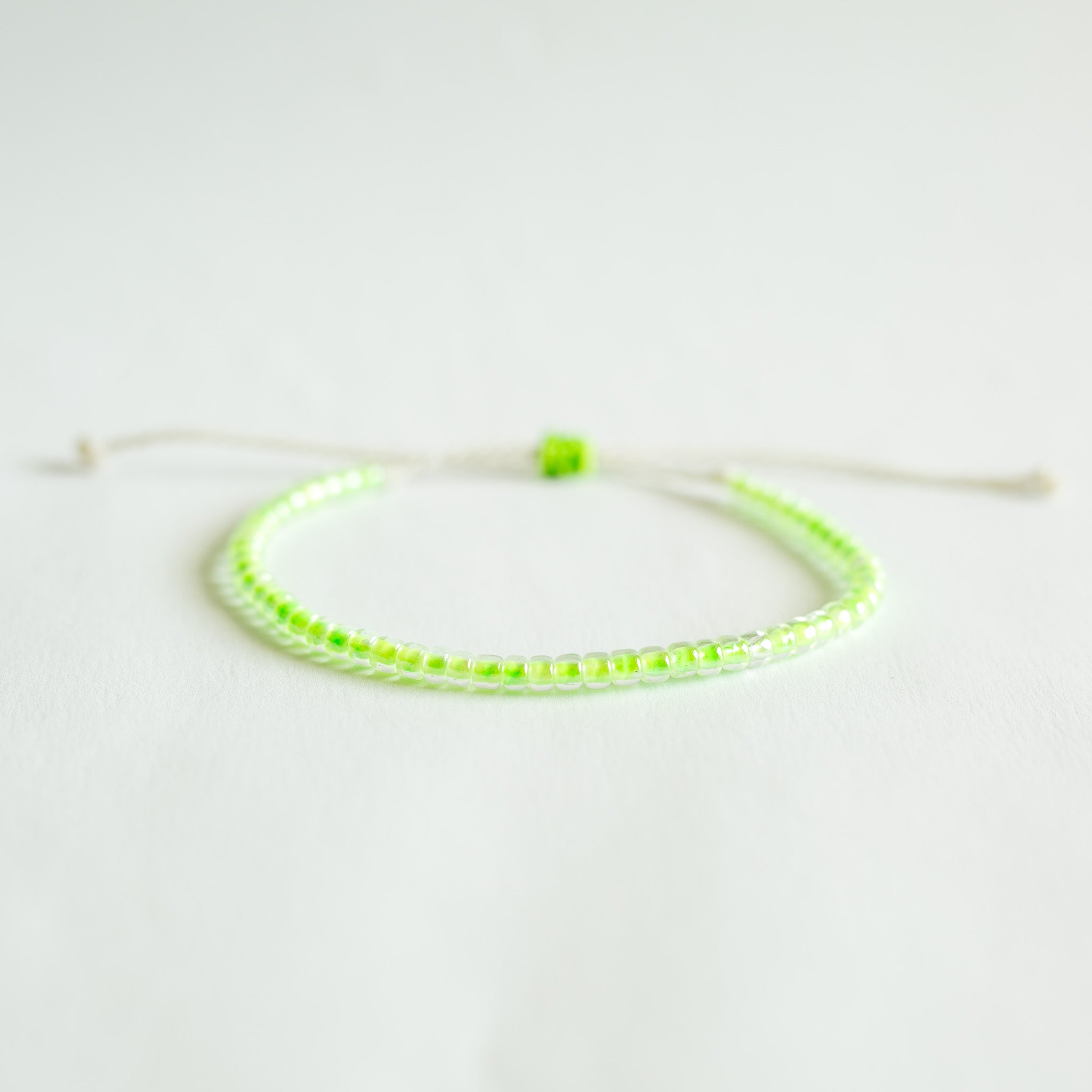 Key Lime Beaded Bracelet | Gypsy Beach Jewelry Co.